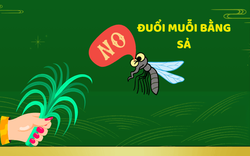 Cách đuổi muỗi bằng Sả