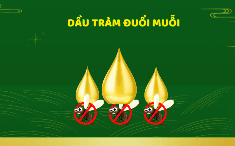 Dầu Tràm Đuổi Muỗi