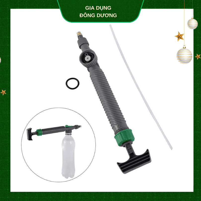 Đầu Xịt Gắn Chai Coca Pepsi Phun Nước, Phun Sương Tưới Cây, Rau - Hình ảnh 3