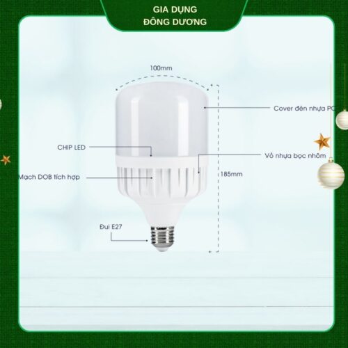 Bóng Đèn Led Trụ 30W: Tiết Kiệm Đến 70% Điện Năng – Bạn Đã Thử Chưa? - Hình ảnh 4